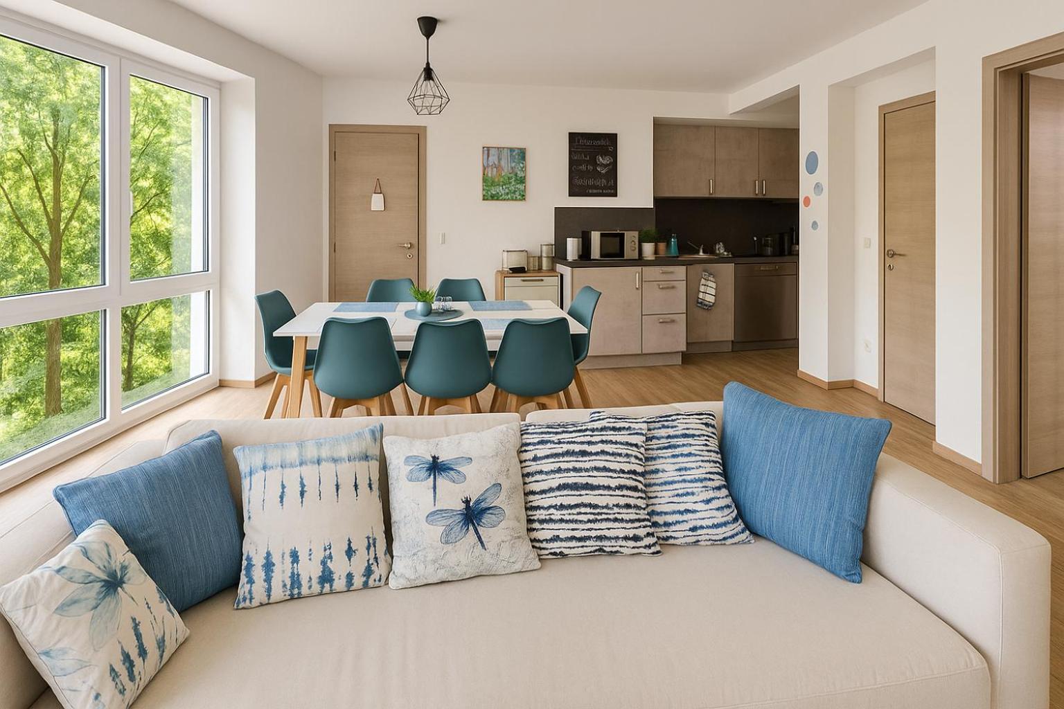 Janea Big Blue House Apartment Reichsfeld Exterior foto